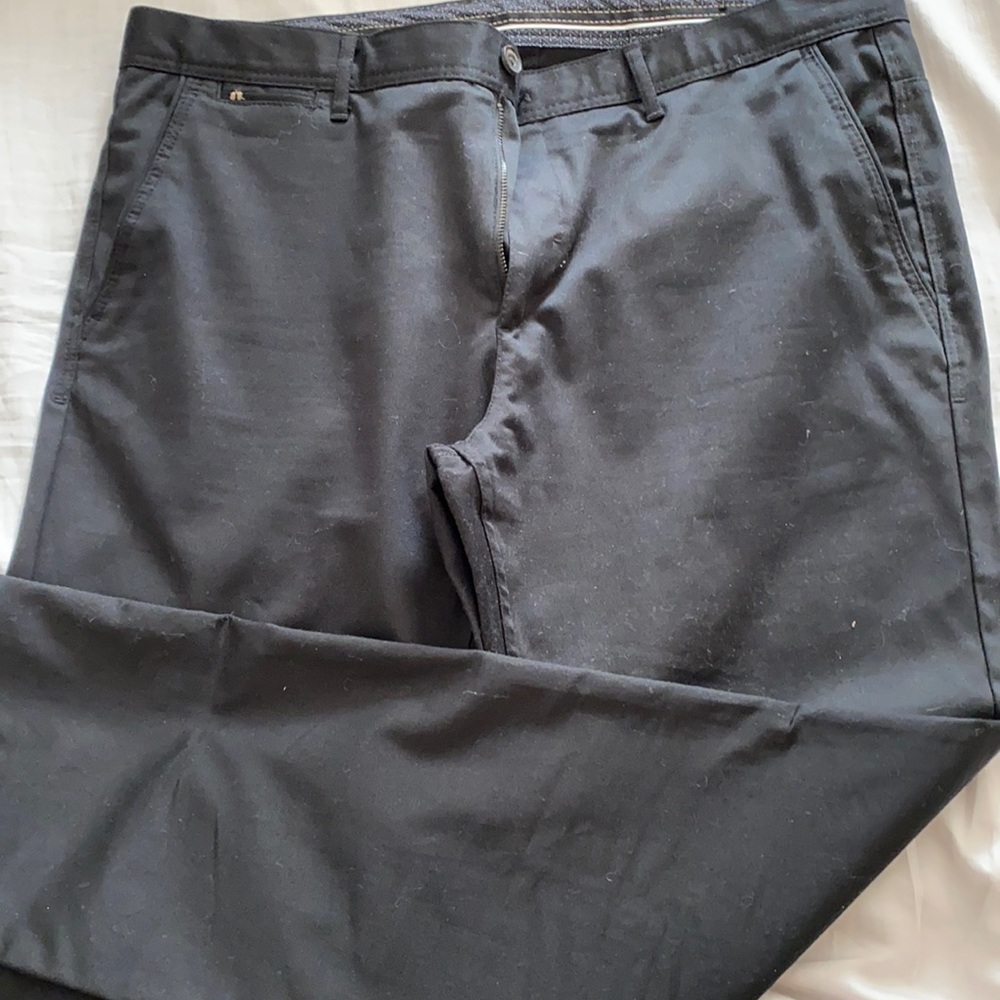Zara man basic collection black dress pants